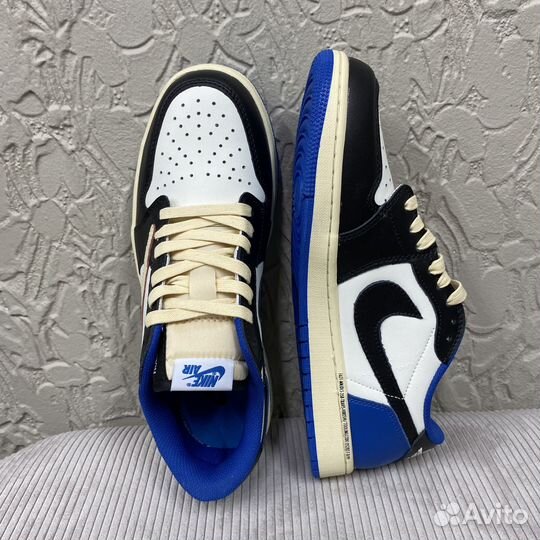 Кроссовки мужские Air jordan 1 low fragment