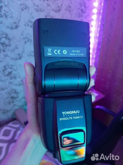 Вспышка Yongnuo speedlite YN-560 III
