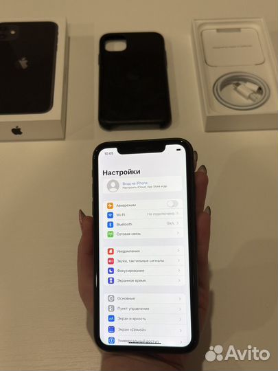 iPhone 11 128GB(Акб 80,Ростест,sim)