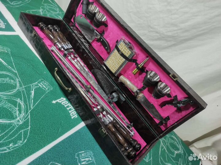 Набор для шашлыка подарочный шампура