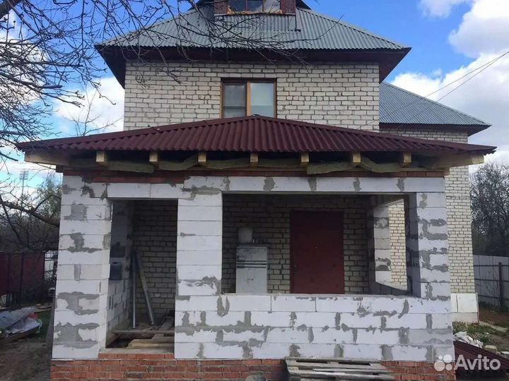 Строительная бригада, вся стройка