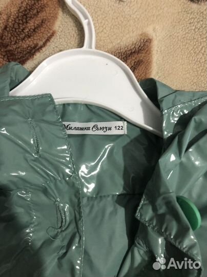 Плащ для девочки 122+