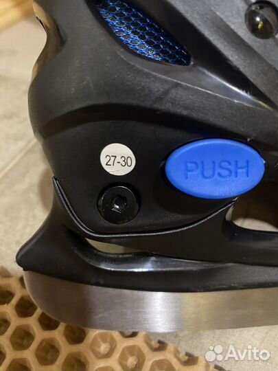 Коньки детские раздвижные 27 30