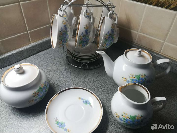 Чайный сервиз СССР дулево