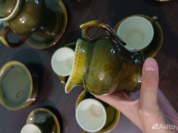 Сервиз кофейный чайный СССР зик Конаково