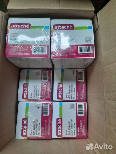 Блок для записей 8 шт, размер: 90х90х90мм