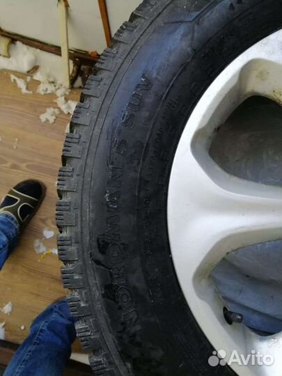 Колеса на дисках зимние р17