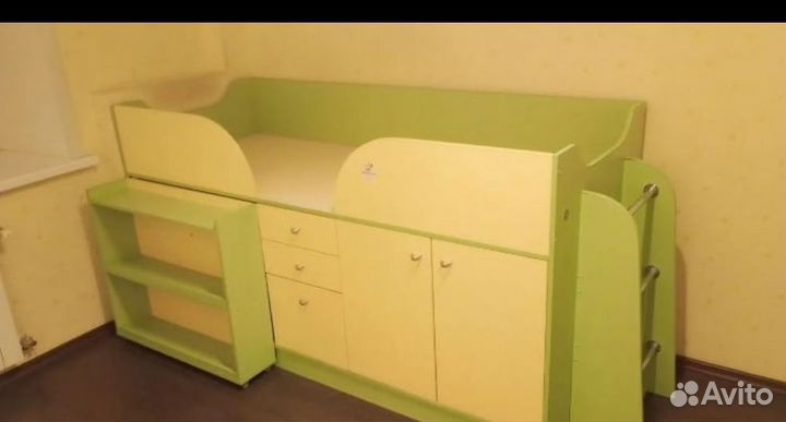 Детская кровать чердак