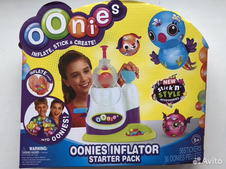 Игрушка Конструктор надувных шаров Oonies