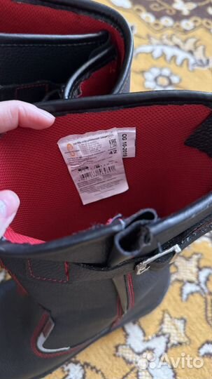 Сапоги мужские кожаные