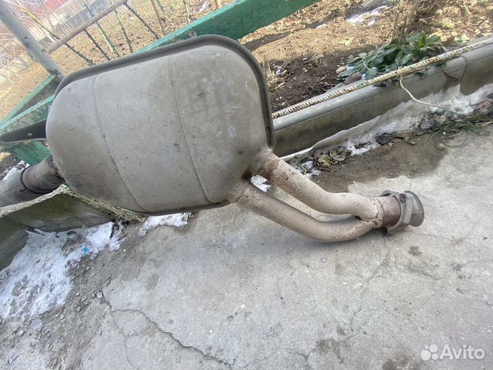 Выхлопная труба w124 универсал