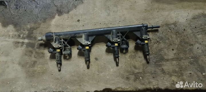 Форсунки топливные рампа пежо 308 peugeot 308