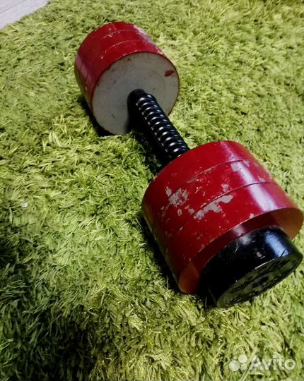 Гантеля разборная