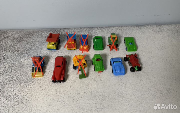 Машинки из киндер сюрприза