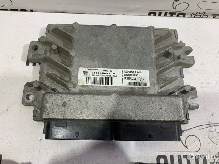 Блок управления двигателем комплект Renault Symbol