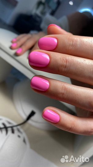 Маникюр с покрытием (снятие входит)