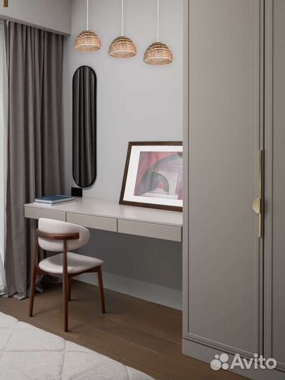 Cветильник из ротанга