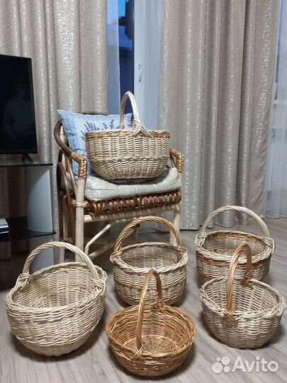 Корзина из лозы