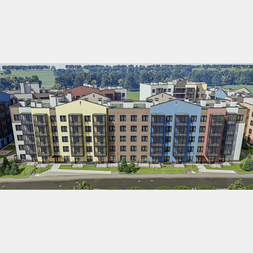 2-к. квартира, 71,6 м², 1/5 эт.