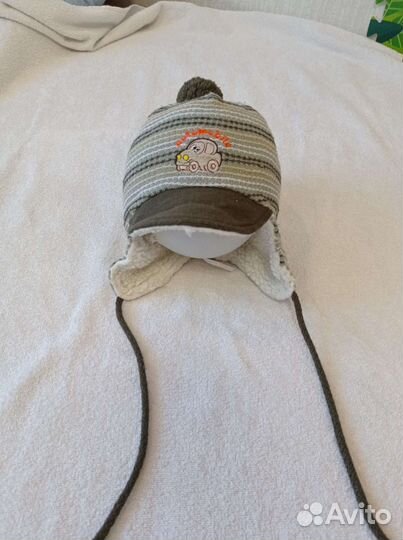 Шапка + шарф для мальчика