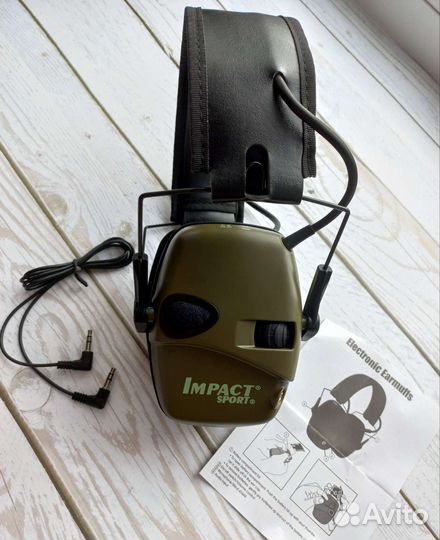 Активные наушники Howard leight impact sport+чехол