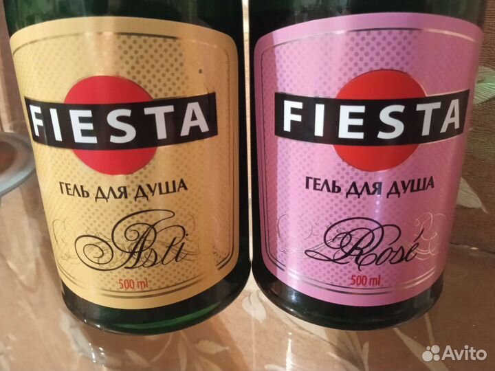 Пол Литра Гель для душа fiesta