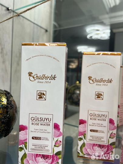 Натуральная розовая вода 