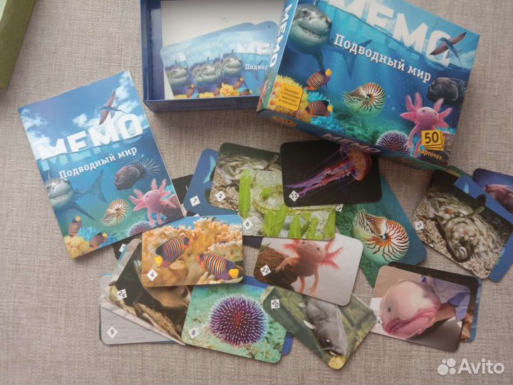 Настольная игра мемо