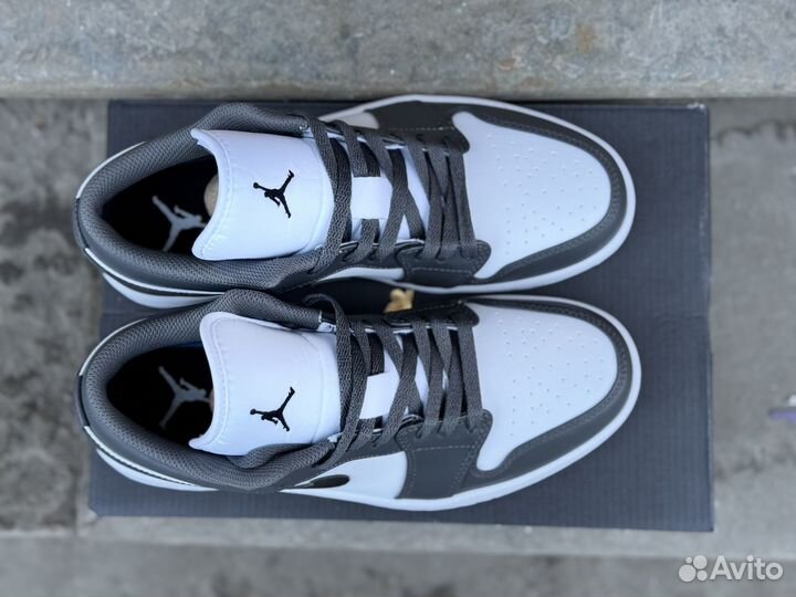 Nike air jordan 1 low iron grey оригинал