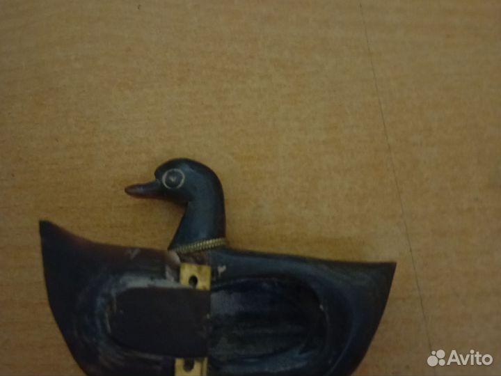 Миниатюрная пепельница Уточка