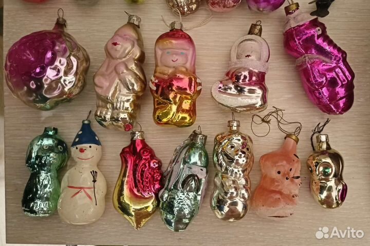 Елочные игрушки СССР