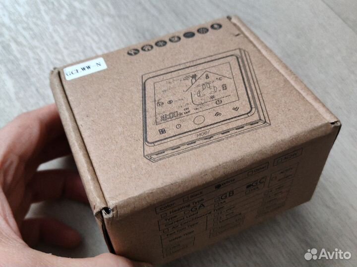 Терморегулятор с wifi Moes, интеграция в умный дом