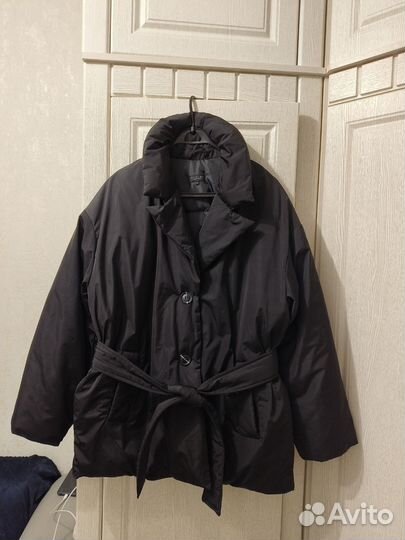 Куртка зимняя женская длинная 48