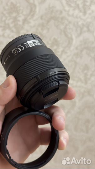 Объектив sony 50mm f 1 8