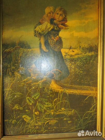 Дети бегущие от грозы