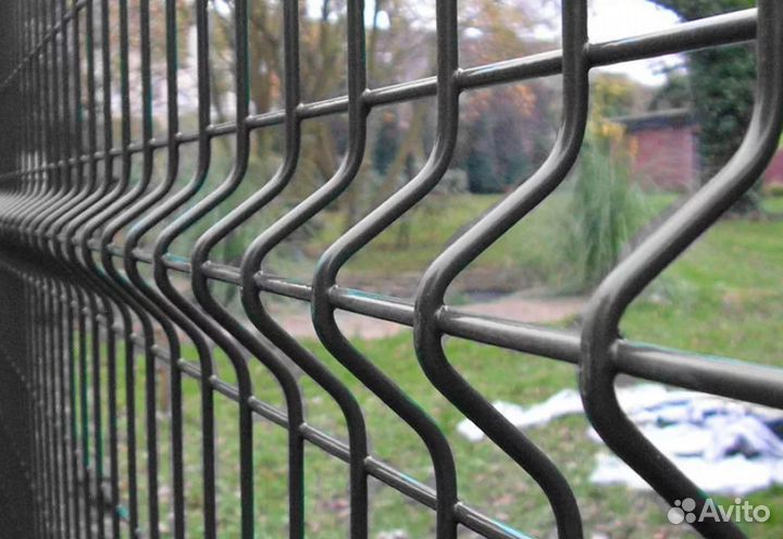 Забор металлический,ворота под ключ