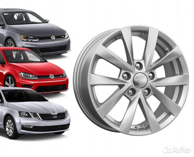 Диски 16 K&K 5x112 на Octavia, Golf и Jetta