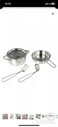 Детская деревянная кухня