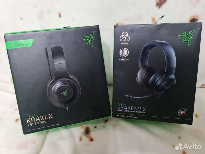 Игровые наушники с микрофоном Razer