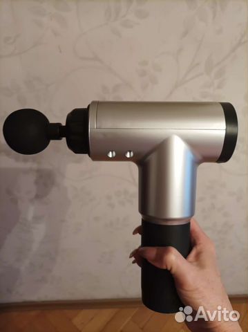 Массажер перкуссионный с насадками новый