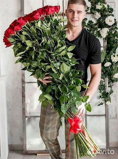 Розы высокие 150 160 170 180 190 200см