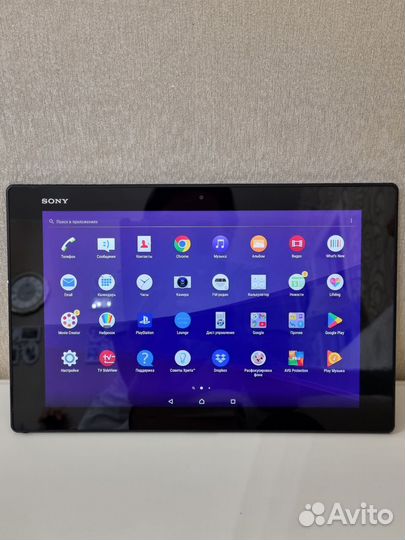Планшет sony xperia tablet z2