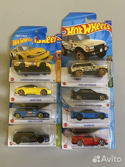 Модели Hot Wheels мейнлайн/экслюзивы/спецсерия