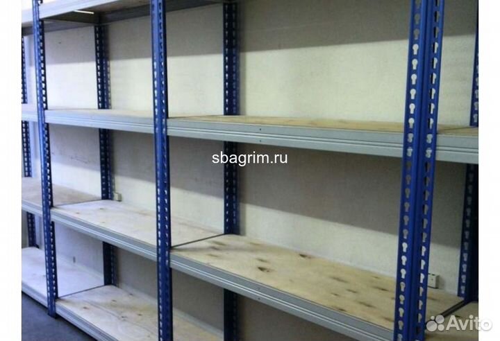 Стеллаж грузовой 2000x1520x610 полка фанера