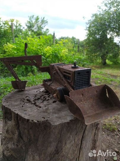 Старый Советский Экскаватор