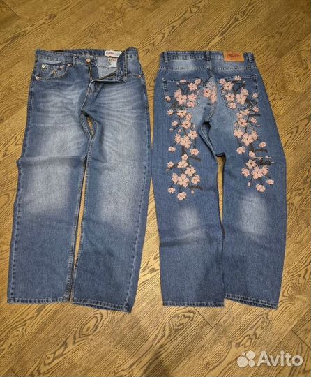 Джинсы palace x evisu