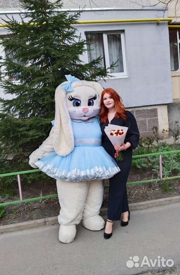 Аниматор Ростовая Зайка,Уточка,Чебурашка, Медведь