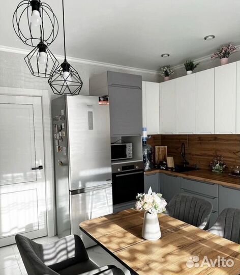 Серая кухня как в IKEA