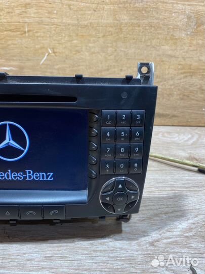 Магнитола штатная Comand Mercedes W203 рестайлинг