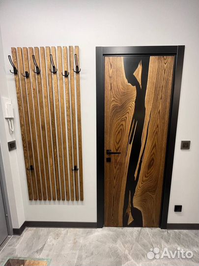 Рейки на стену из натурального дерева